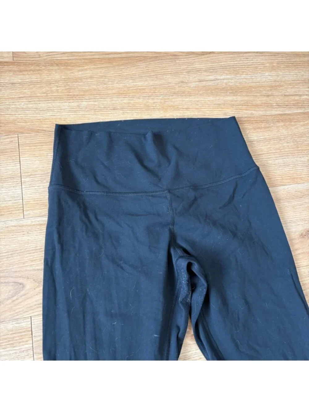 Lululemon Athletic Align High Rise Crop Yoga Pants 23” Black Women’s Size 10